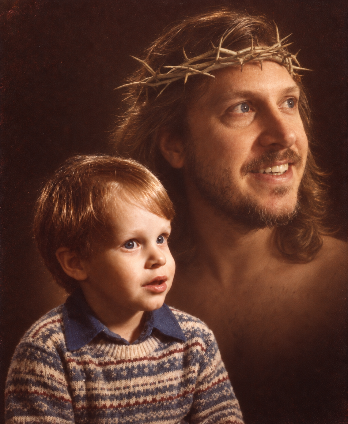 A portrait representing Patrick's second testament